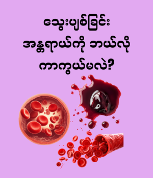 သွေးပျစ်ခြင်း အန္တရာယ်ကို ဘယ်လိုကာကွယ်မလဲ