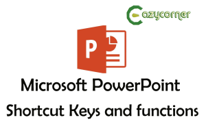Microsoft PowerPoint Shortcut Keys and Functions