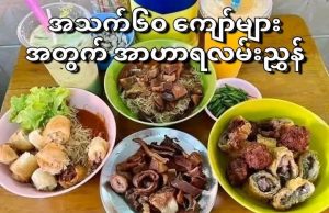 အသက်၆၀ ကျော်များအတွက် အာဟာရလမ်းညွှန်