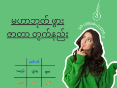 မဟာဘုတ် ဖွားဇာတာ တွက်နည်း