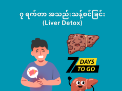၇ ရက်တာ အသည်းသန့်စင်ခြင်း (Liver Detox)